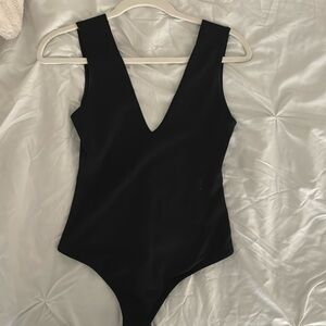 Black Free People Bodysuit